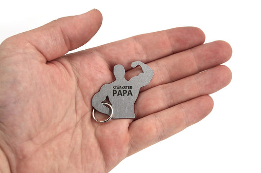 Schlüsselanhänger Stärkster Papa