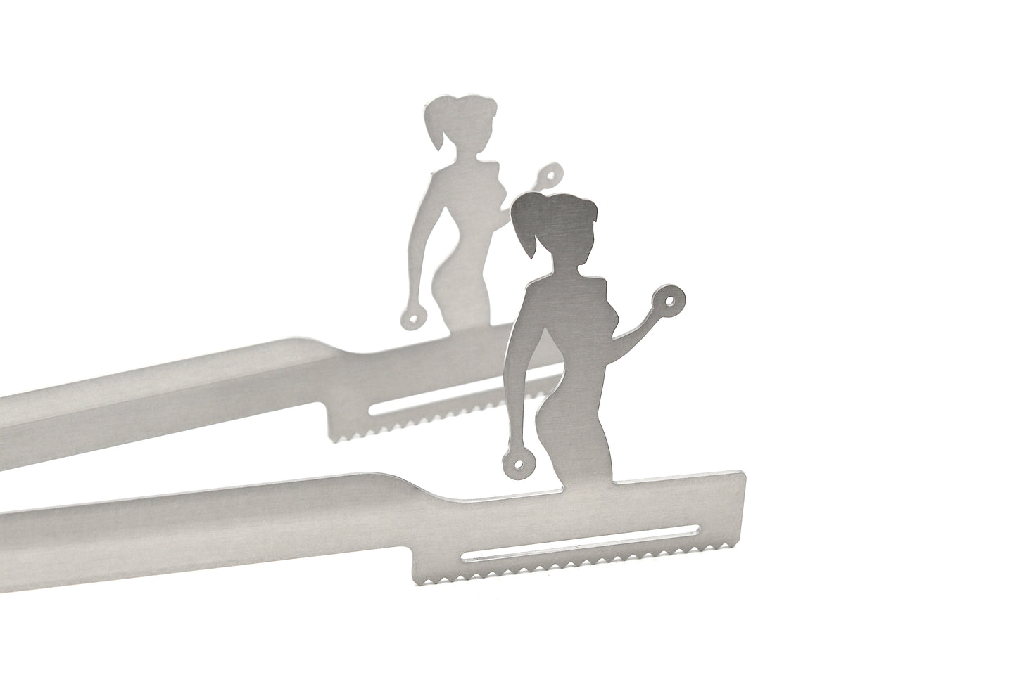 Barbecue tongs motif "Fitness / Bodybuilder"