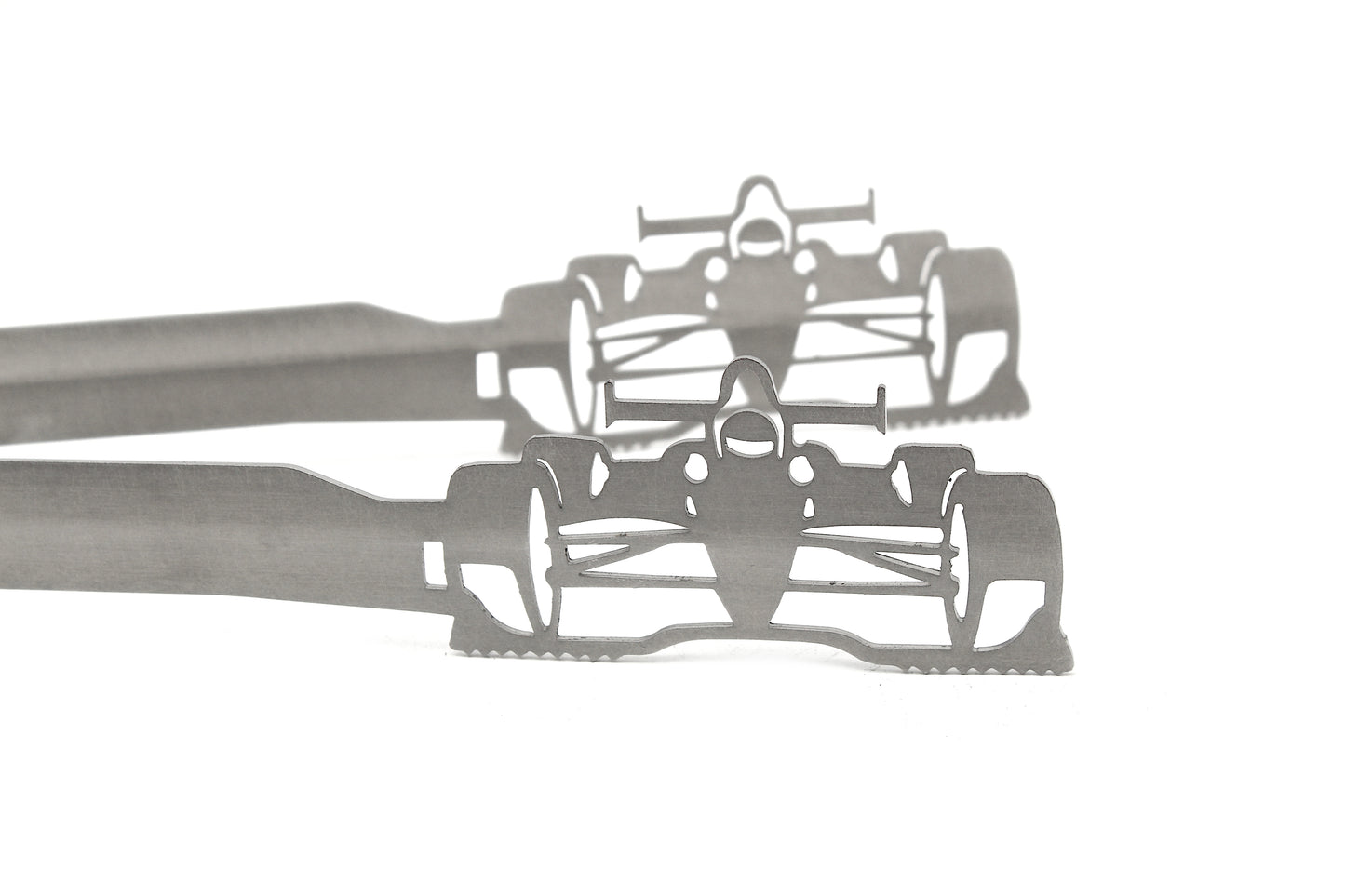 Grillzange Motiv Formel Rennwagen