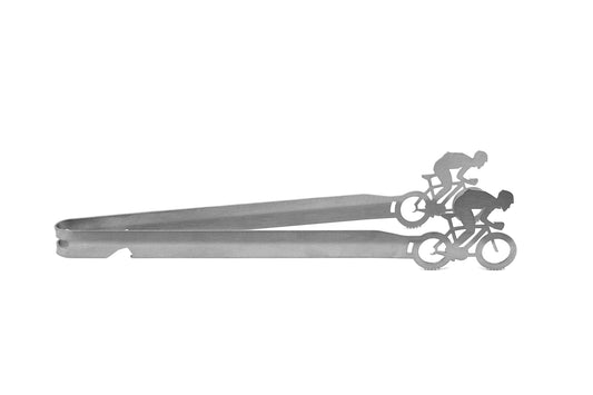 Grillzange Motiv Fahrrad Rennrad
