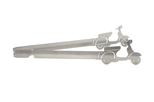 Pinza per griglia motivo scooter classico italiano
