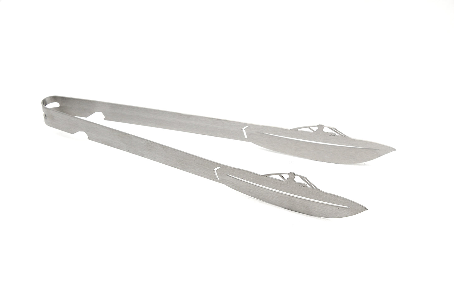 Grillzange Motiv Motorboot