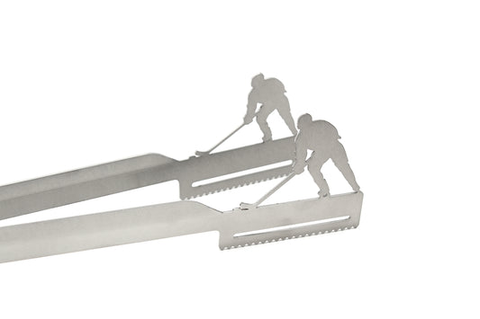 Pinza per griglia motivo hockey su ghiaccio