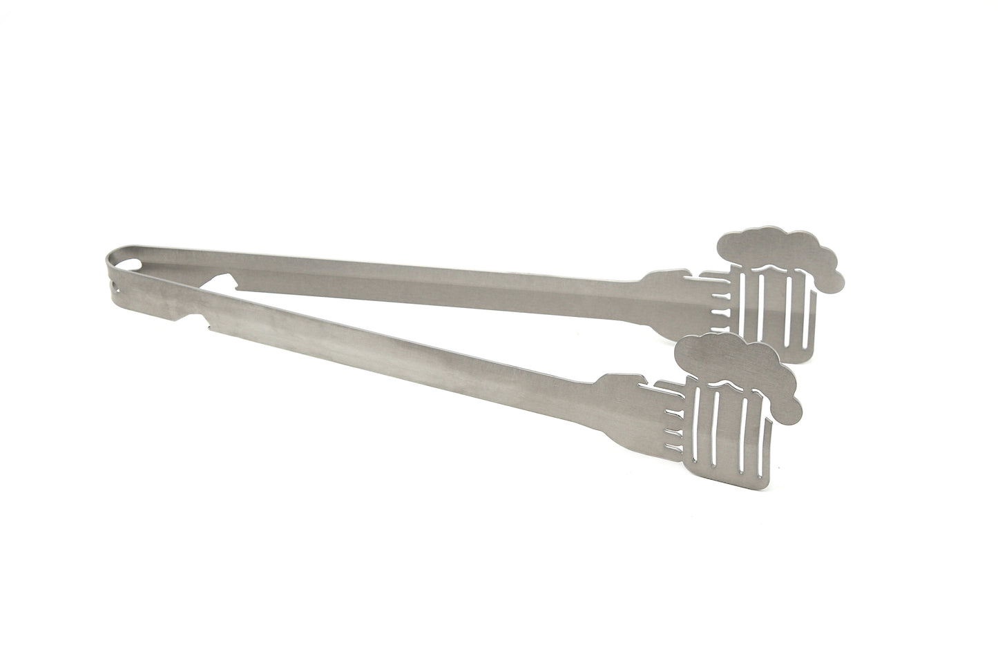 grill tongs motif "beer mug"
