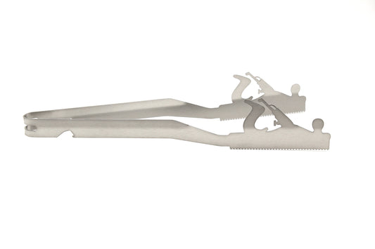 Grillzange Motiv Schreiner, Tischler, Zimmermann, Hobel