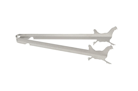 Grillzange Motiv Huhn