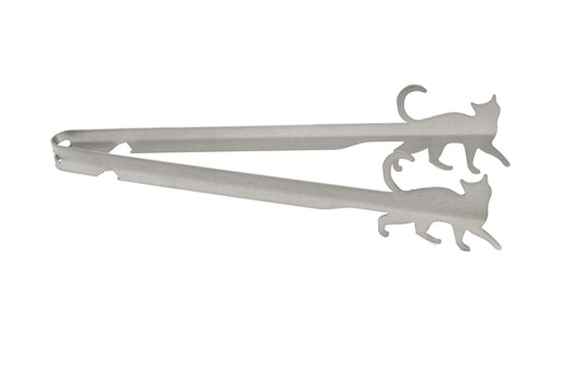 Grillzange Motiv Katze