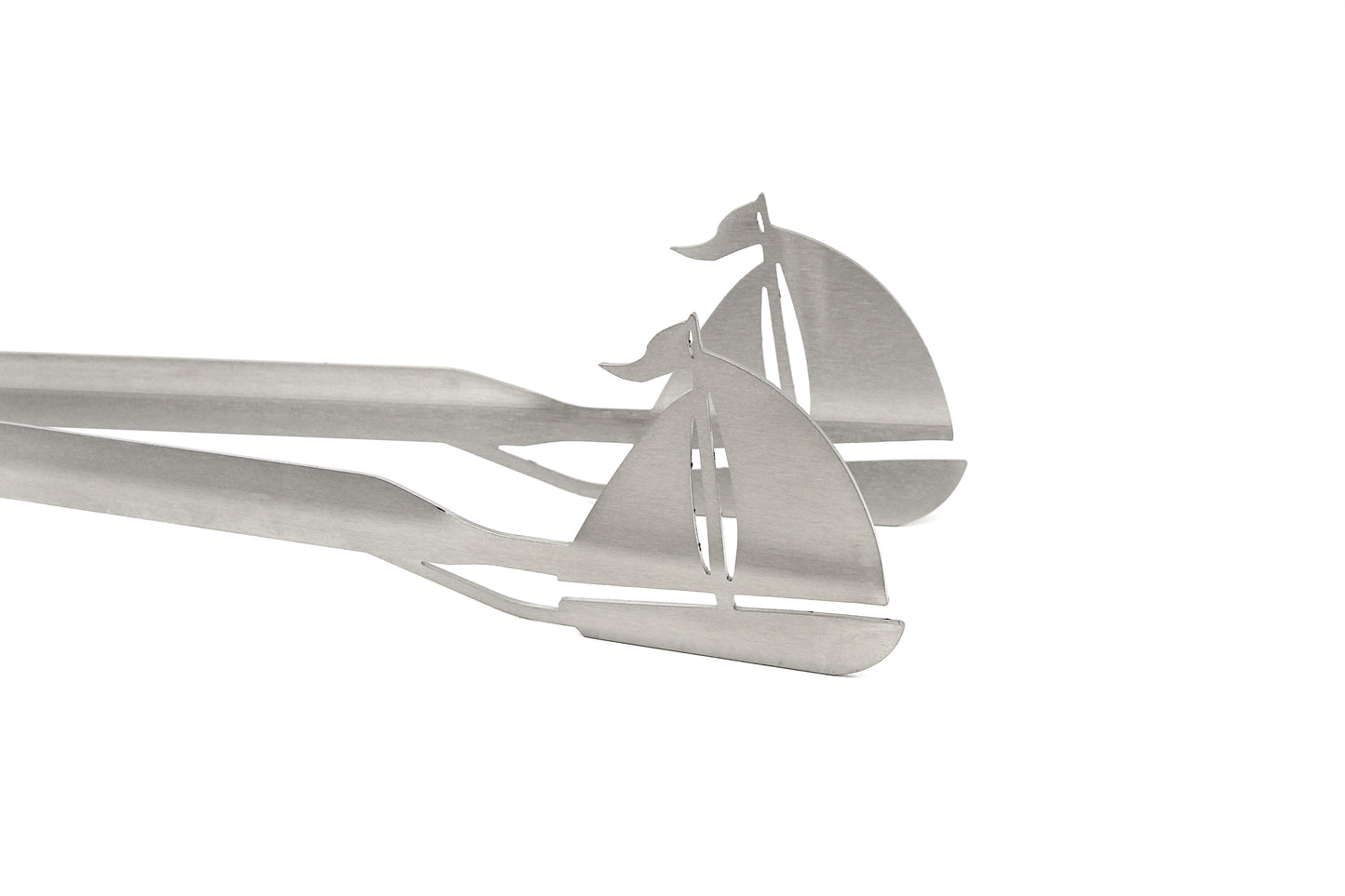 Grillzange Motiv Segelboot