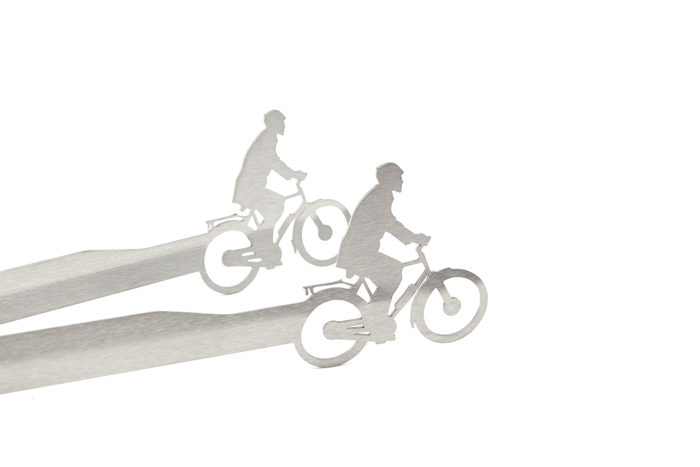 Grillzange Motiv Fahrrad E-Bike