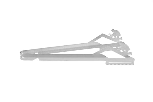 Grillzange Motiv Dachdecker