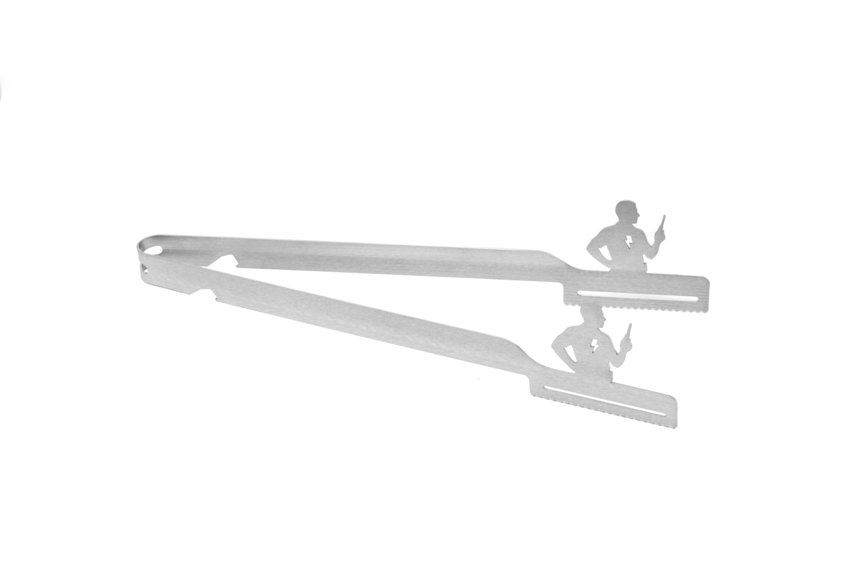 Grill tongs motif electrician