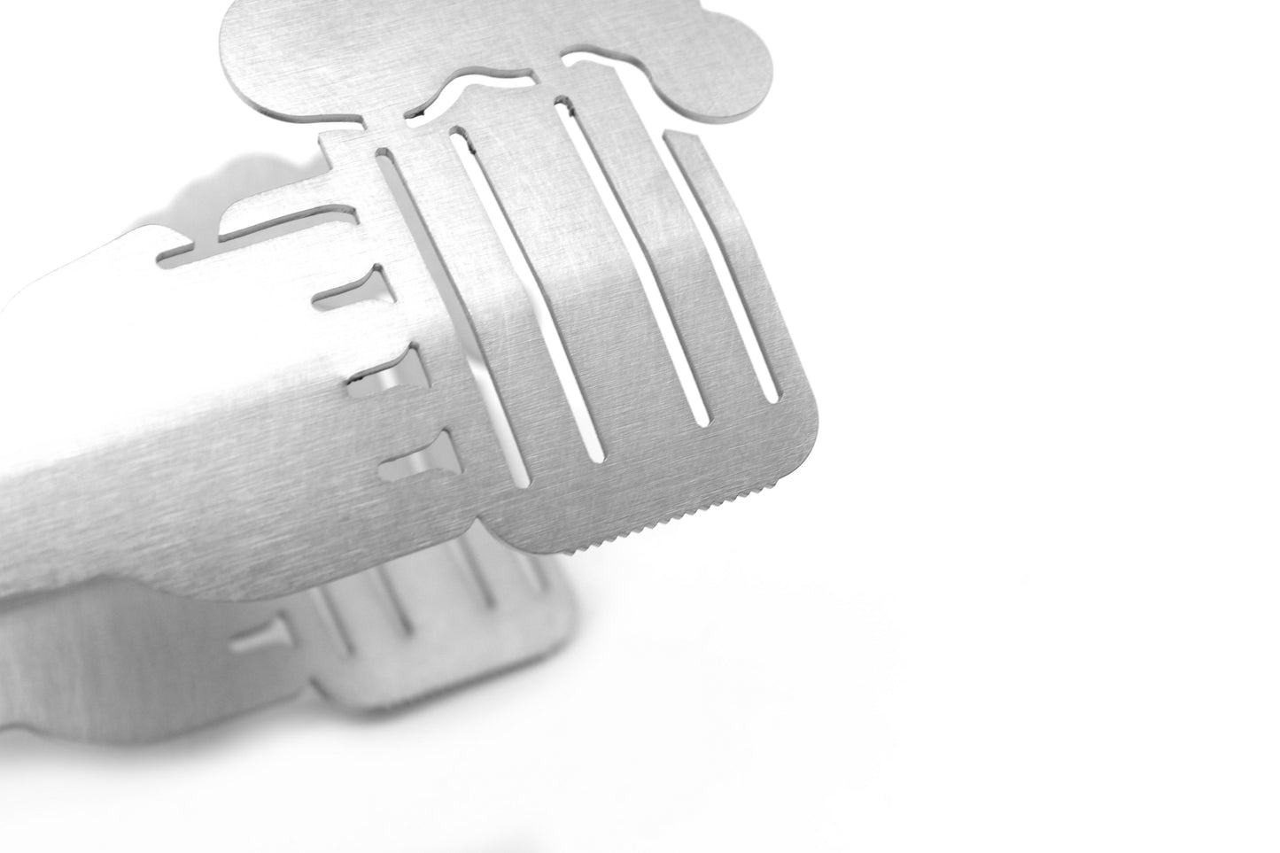 Grill tongs motif beer mug