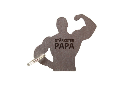 Schlüsselanhänger Stärkster Papa