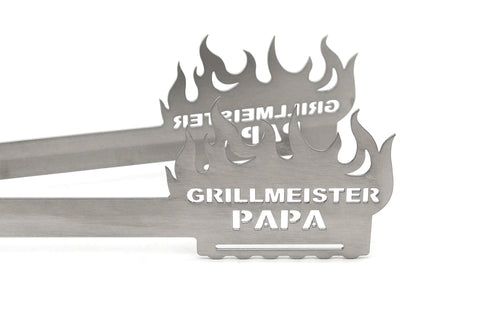 Grillzange Flamme Grillmeister PAPA