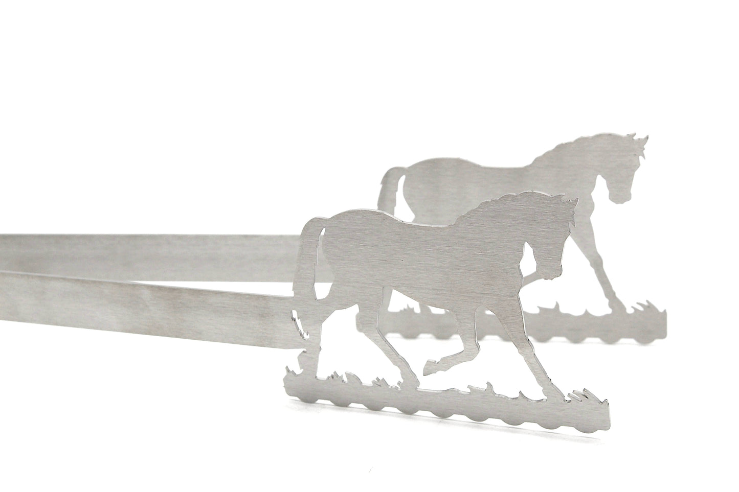 Grillzange Motiv "Pferd"