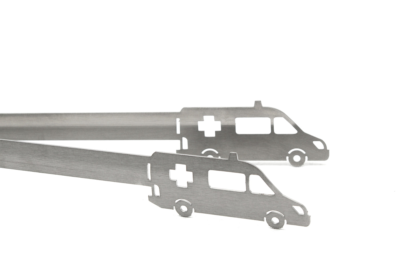 Grillzange Motiv "Rettungswagen / Krankenwagen"