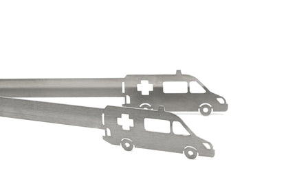 Pinza per griglia motivo ambulanza / ambulanza