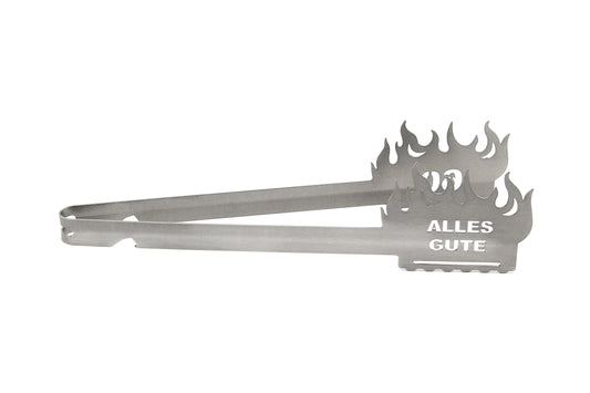 Grillzange Flamme "Alles Gute 60"
