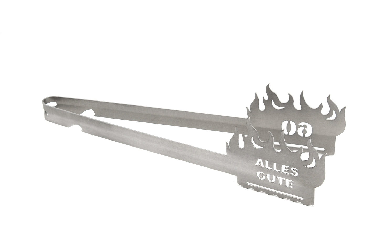 Grillzange Flamme "Alles Gute 60"