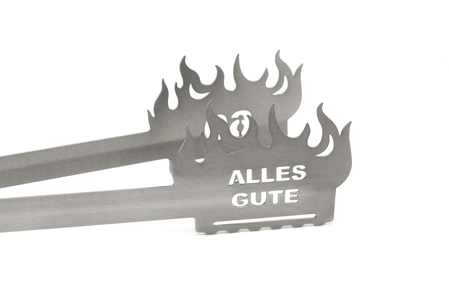 Grillzange Flamme "Alles Gute 60"