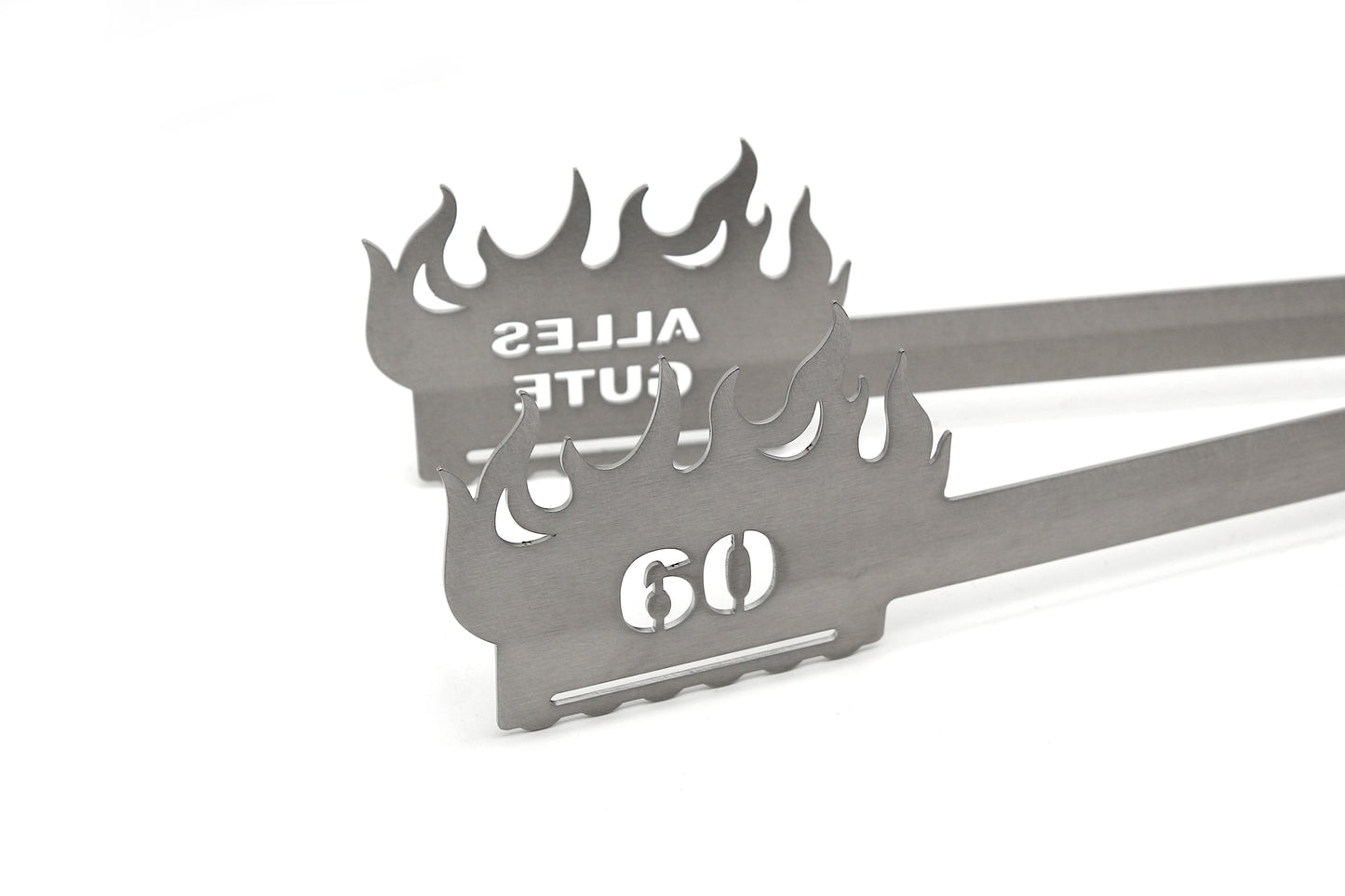 Grillzange Flamme "Alles Gute 60"