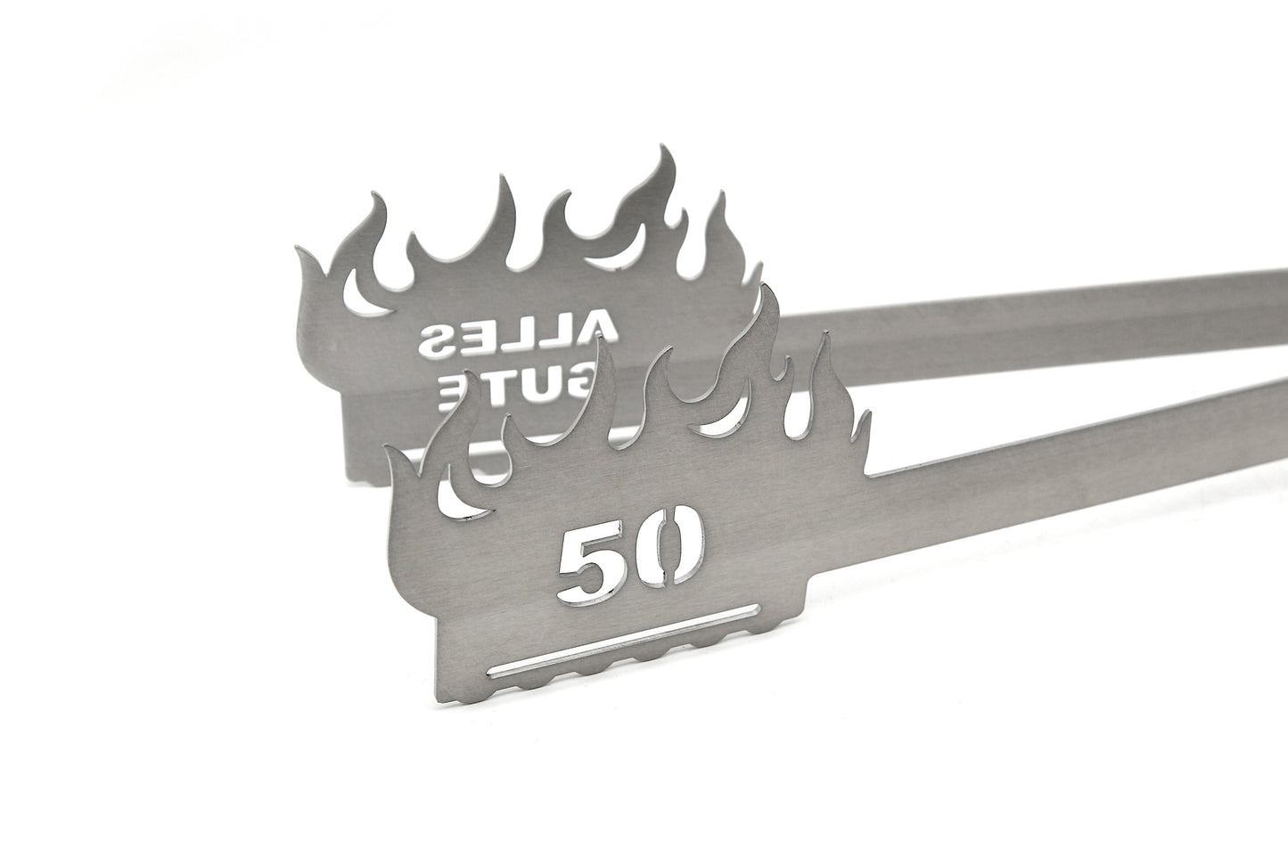Grillzange Flamme "Alles Gute 50"
