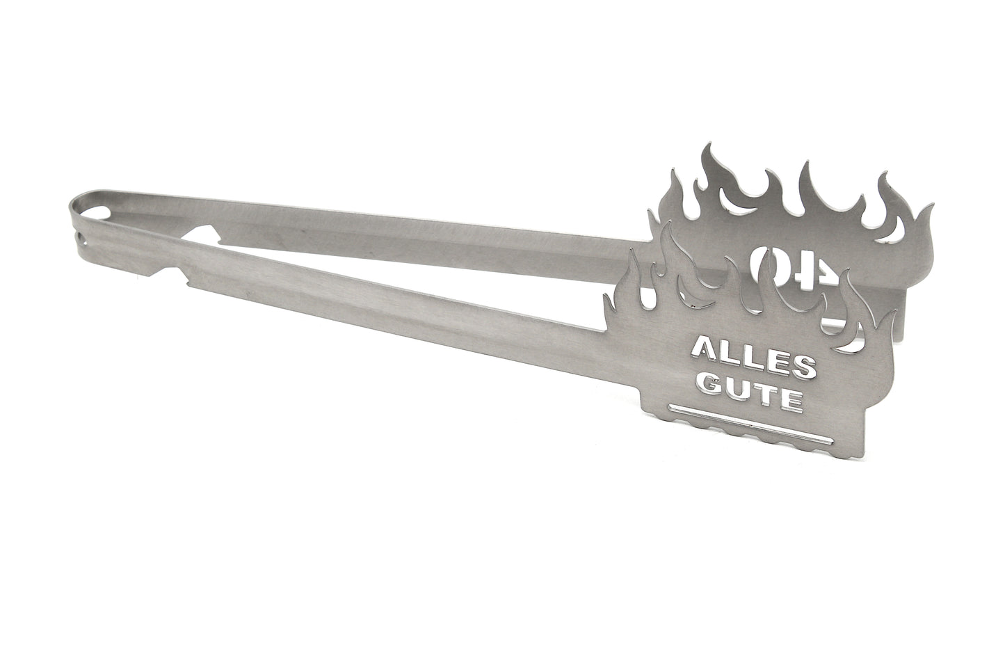 Grillzange Flamme "Alles Gute 40"