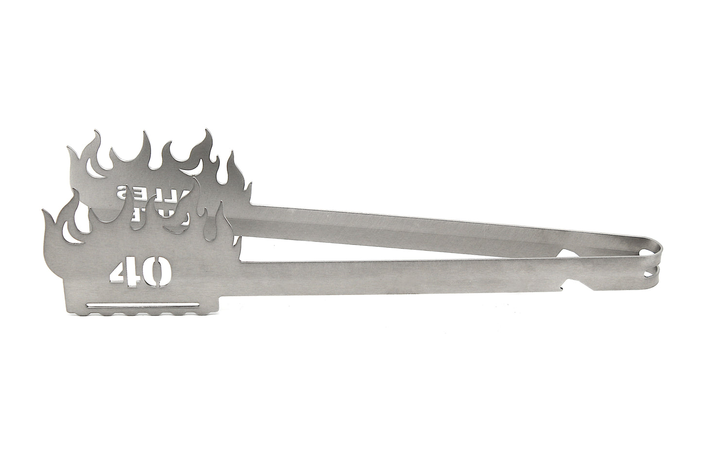 Grillzange Flamme "Alles Gute 40"