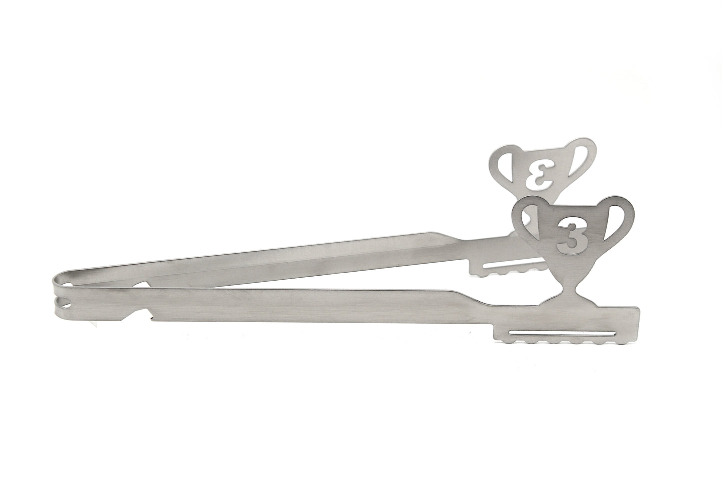 Grill tongs motif "Cup number 3"