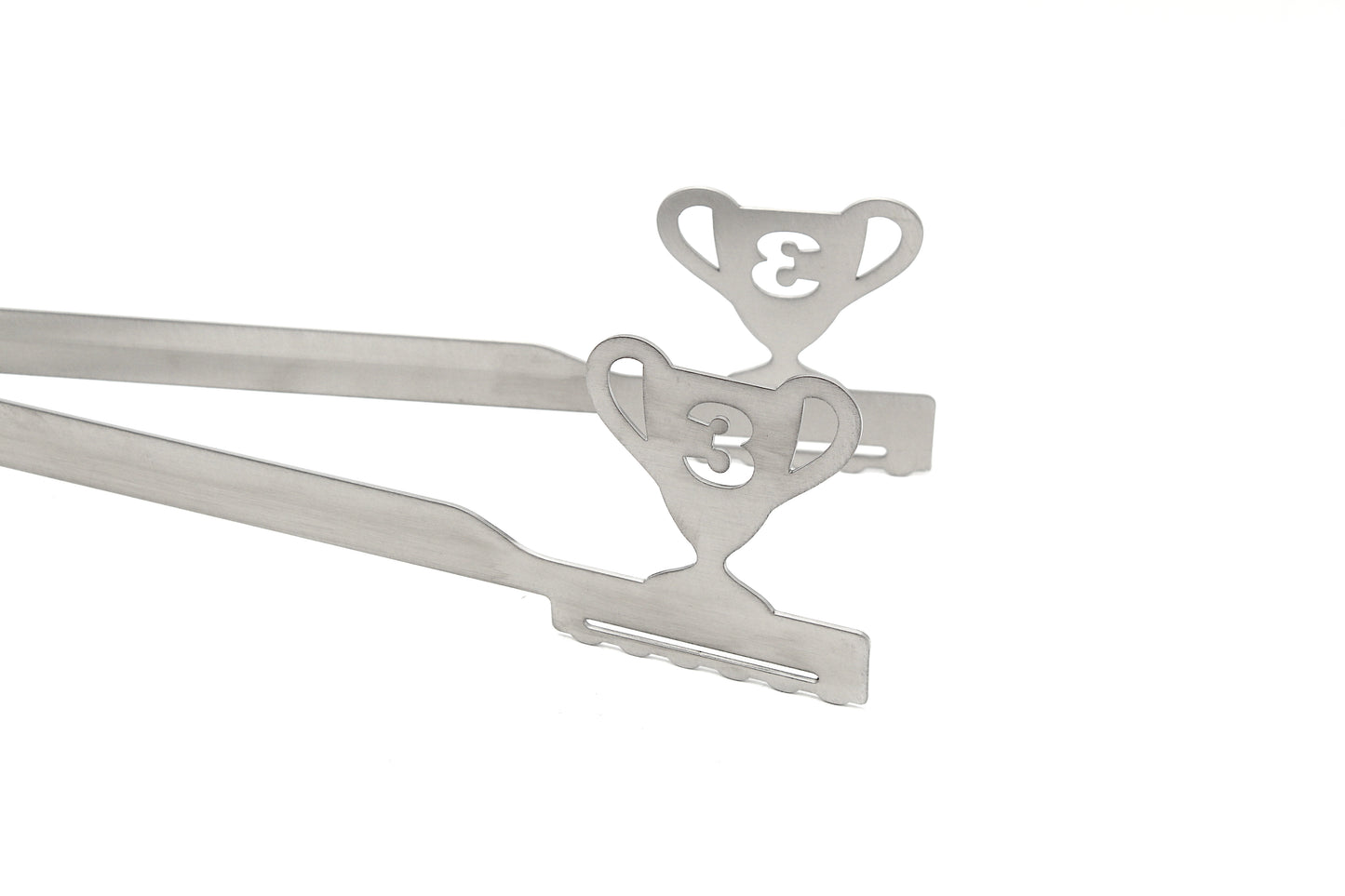 Grill tongs motif "Cup number 3"