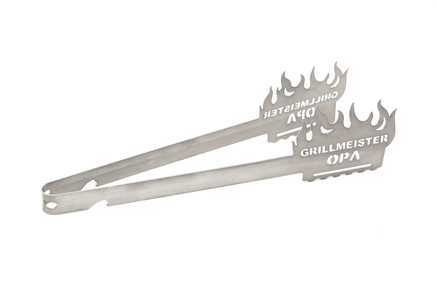 Grillzange Flamme "Grillmeister OPA"