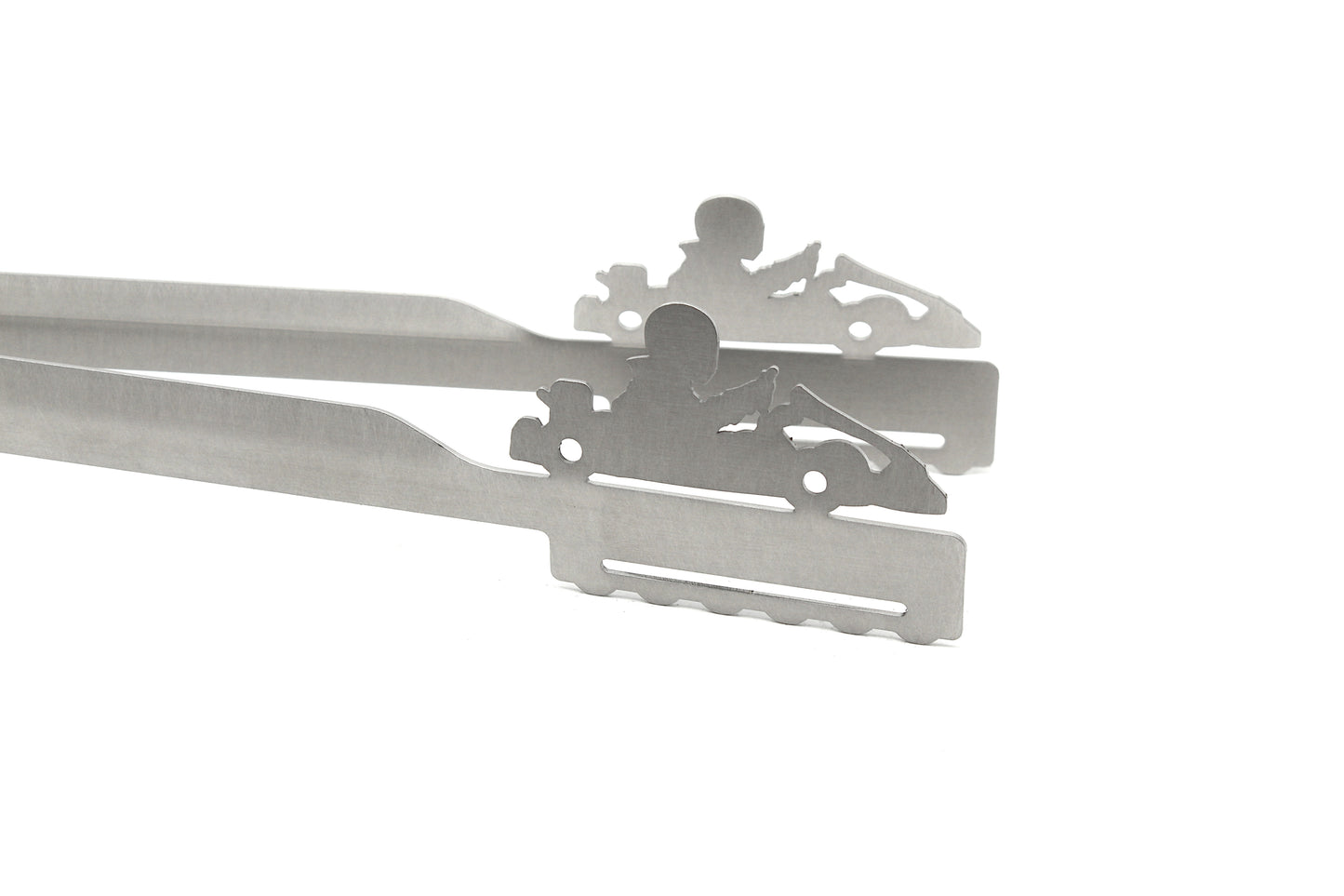 Grillzange Motiv "GoKart"