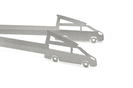 Grillzange Motiv "Wohnmobil / Camper / Aufstelldach"