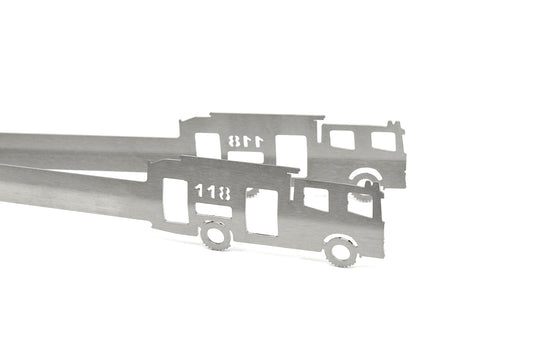 Grillzange Motiv "Feuerwehr Schweiz 118"