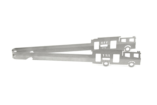 Grillzange Motiv "Feuerwehr Schweiz 118"