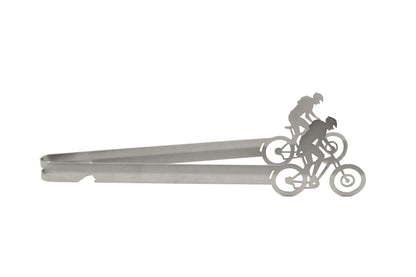 Pinza per griglia motivo bicicletta mountain bike