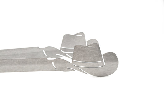 Grillzange Motiv "Cowboyhut"
