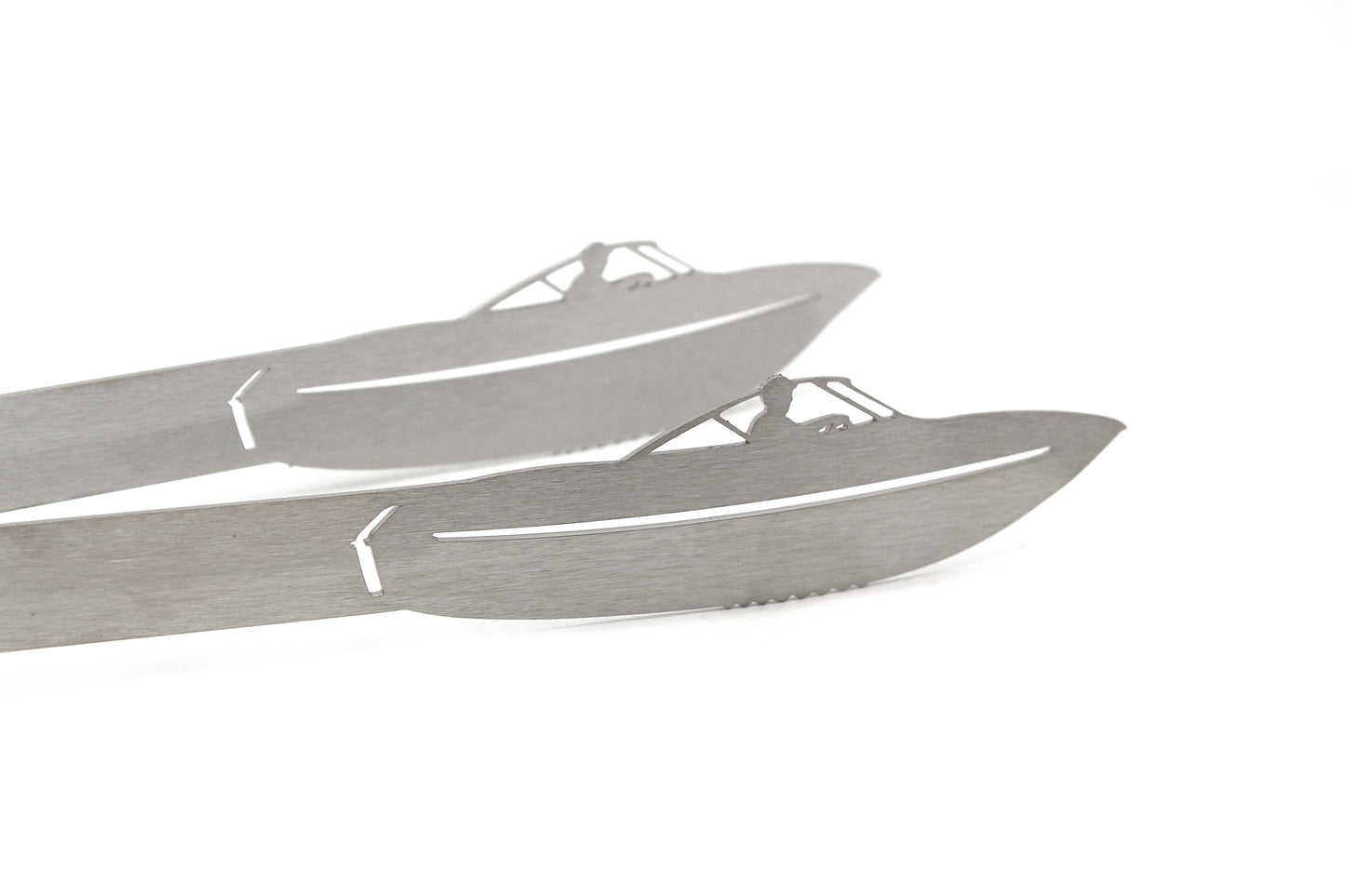 Grillzange Motiv "Motorboot"