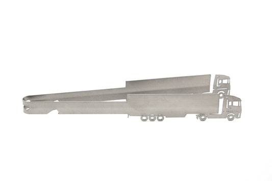 Grillzange Motiv "LKW / Lastwagen Auflieger"