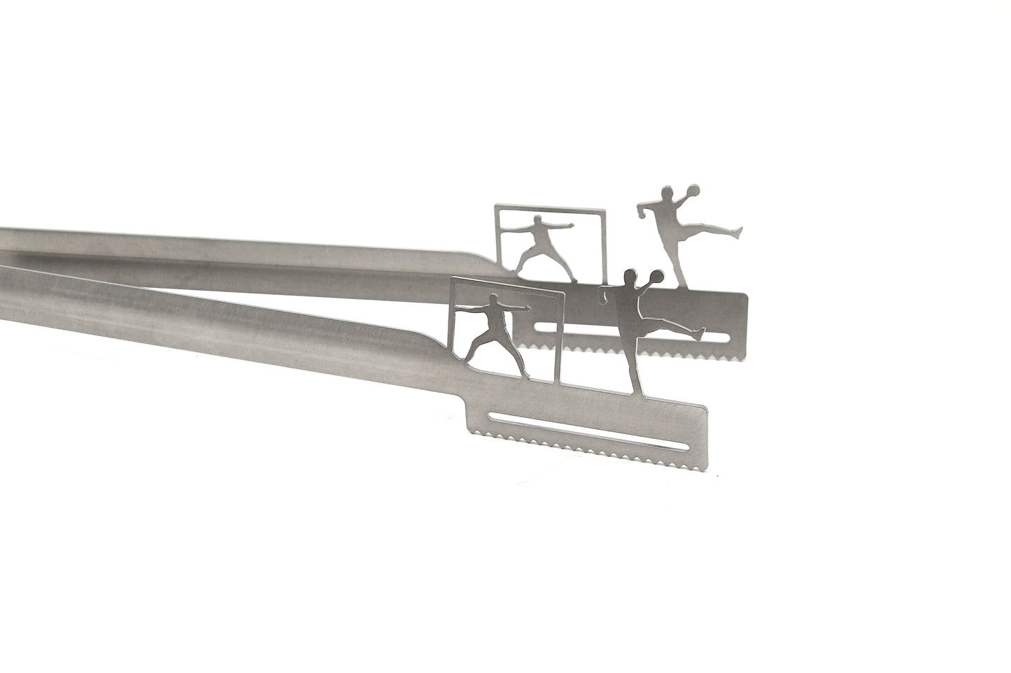 grill tongs motif "Handball"