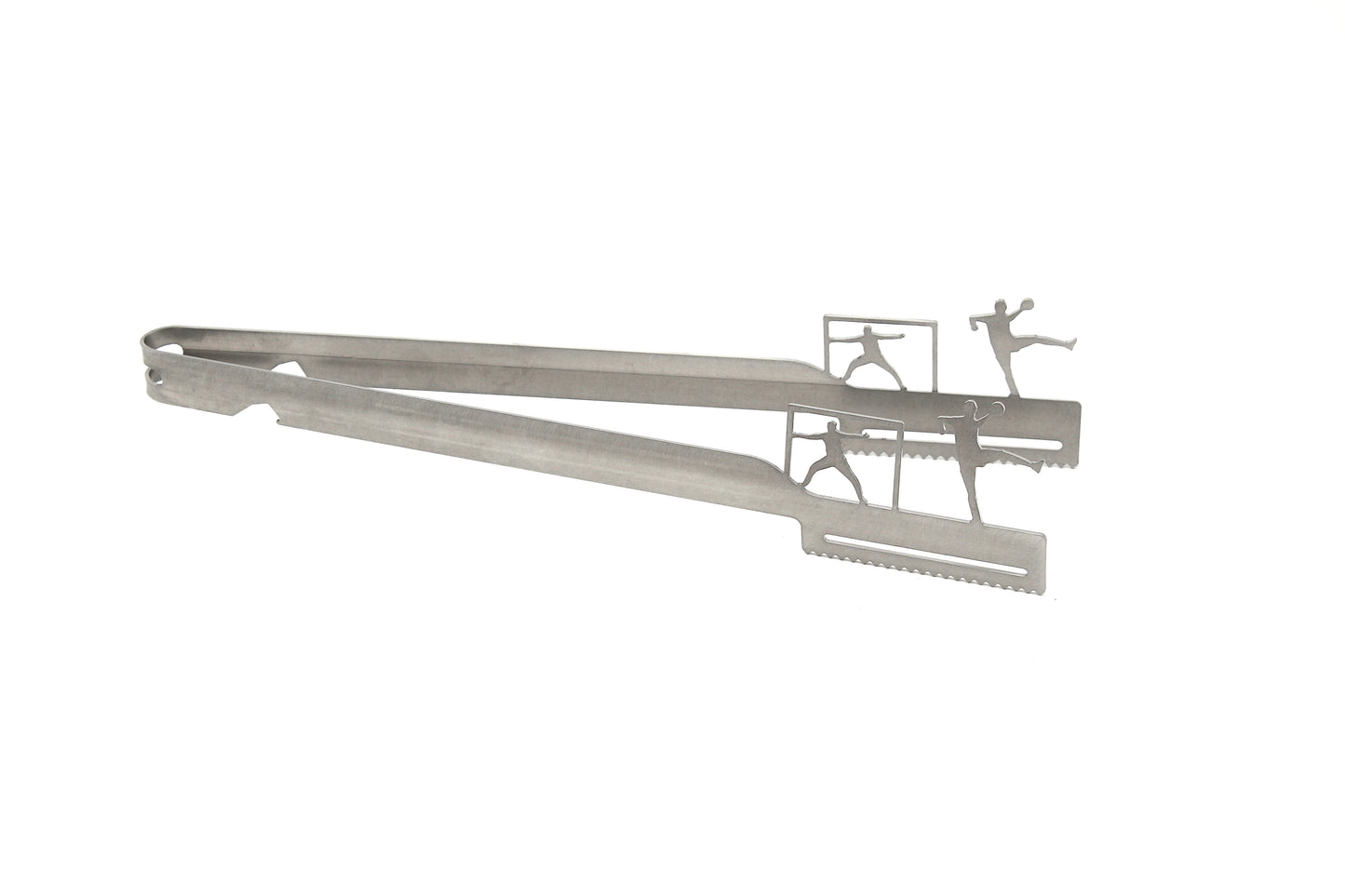grill tongs motif "Handball"