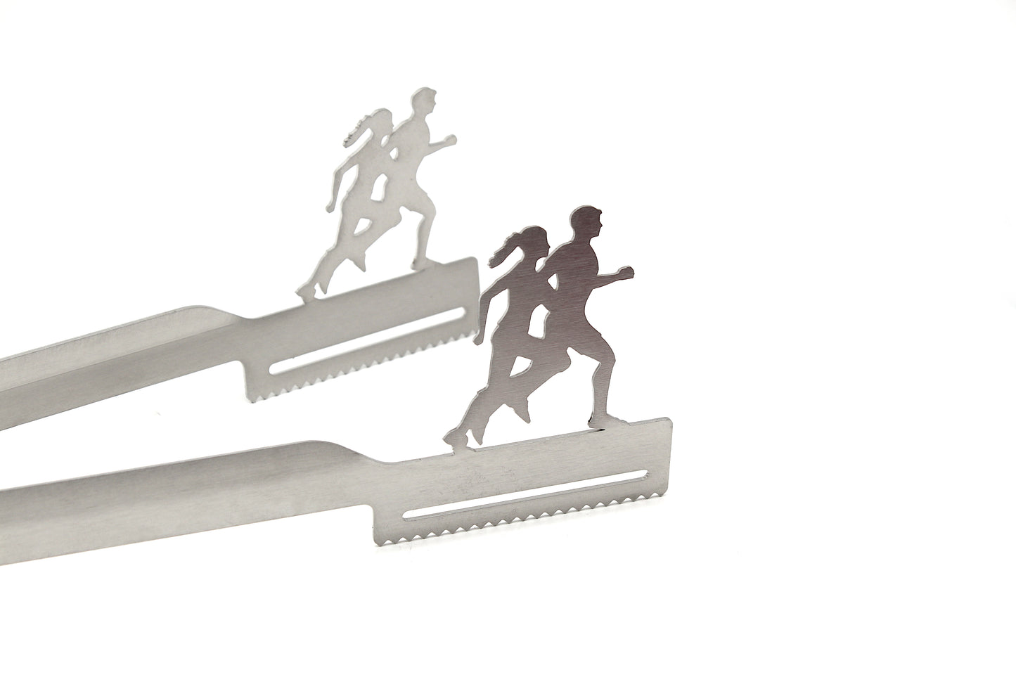 Grillzange Motiv "Laufen, Joggen, Runner"