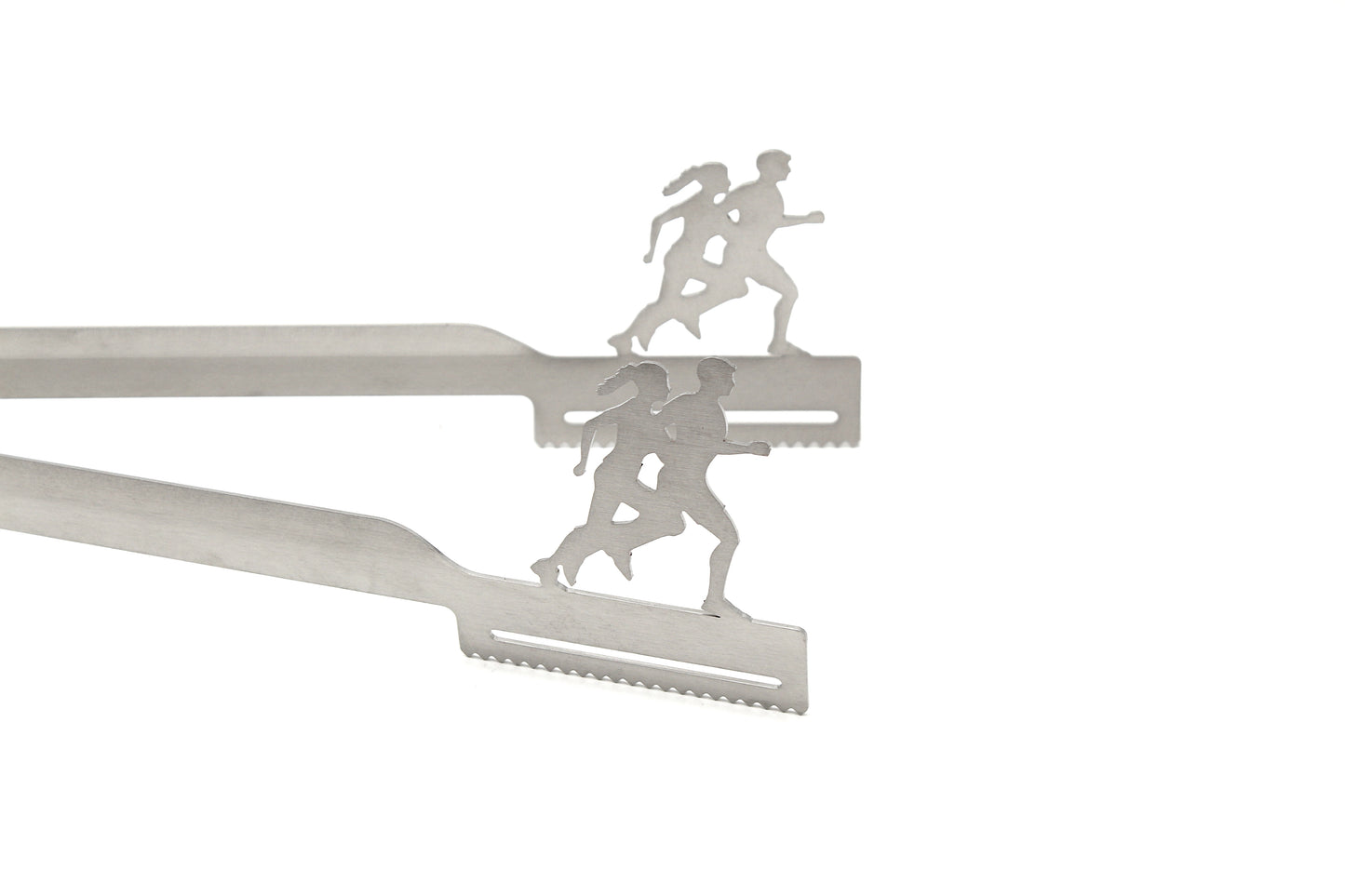 Grillzange Motiv "Laufen, Joggen, Runner"