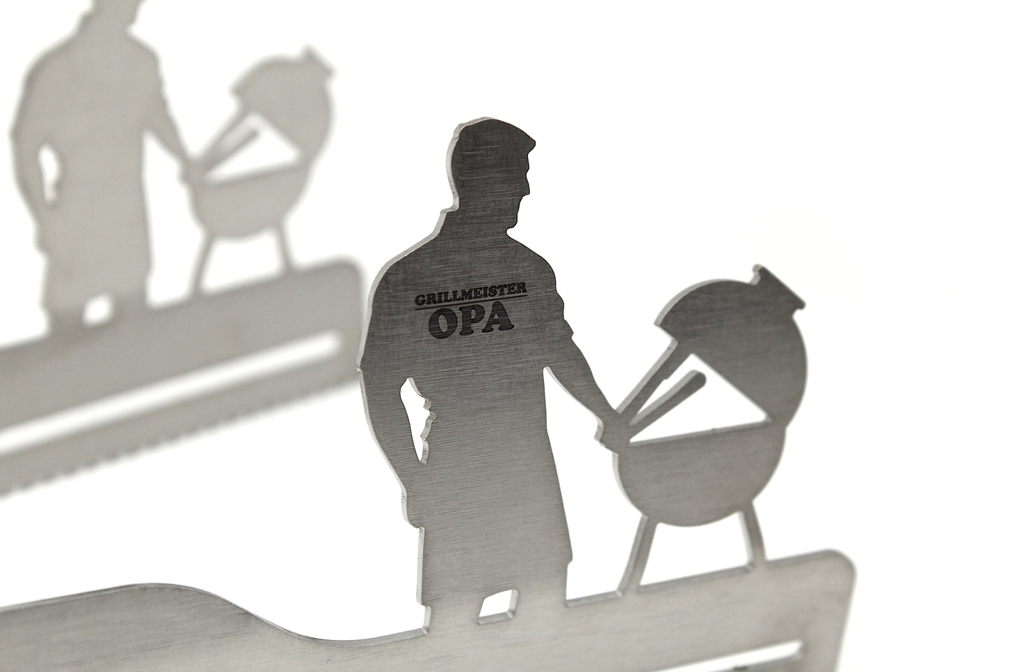 Grillzange "Grillmeister OPA", lasergraviert