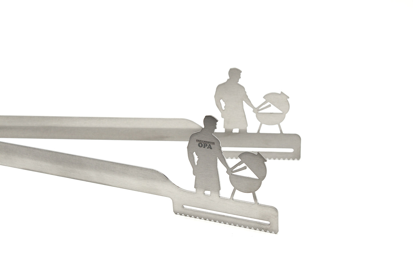 Grillzange "Grillmeister OPA", lasergraviert
