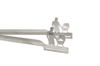 Pinza per griglia Grill Meister, incisa al laser