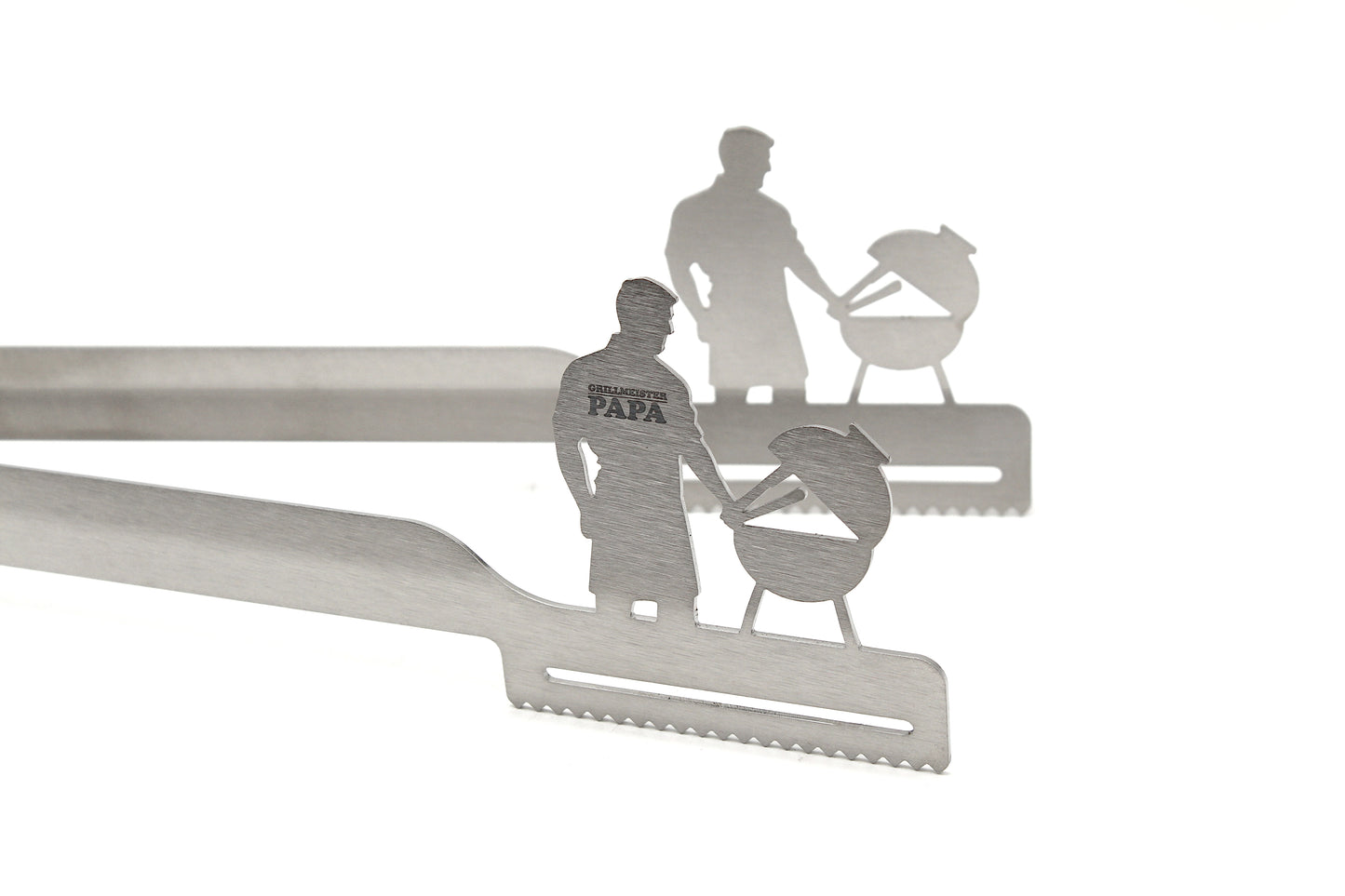 Grillzange "Grillmeister PAPA", lasergraviert