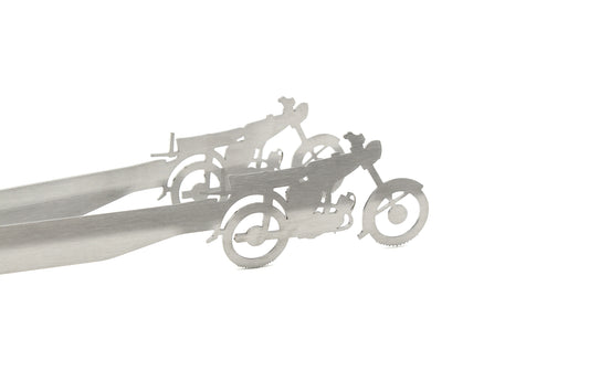 Grillzange Motiv "Simson S51"