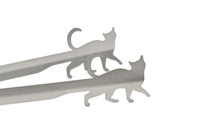 Pinza per griglia con motivo a gatto