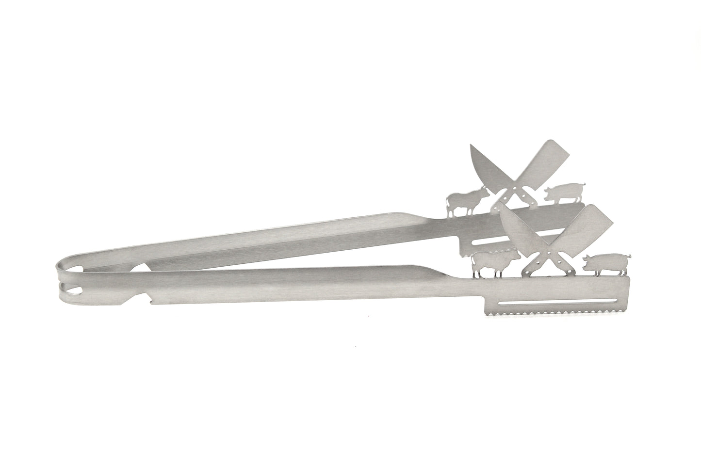 Grillzange Motiv Metzger
